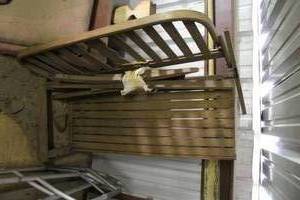 lot 301 image: Wood swing needs repairs