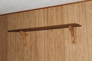 lot 330 image: Small wood shelf