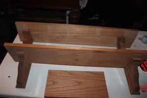 lot 331 image: 2-Small wood shelf s