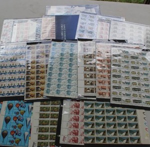 lot 355 image: Stamp collection stamps on both sides