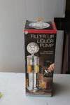 vintage-style Godinger Fill'er Up Liquor Pump