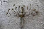 vintage brass Sputnik chandelier