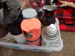 lot 108 image: spray paint