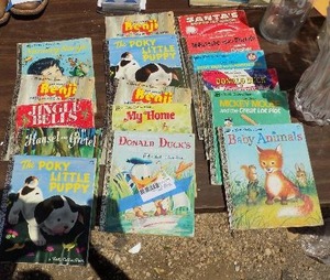 lot 132 image: Golden Books x15