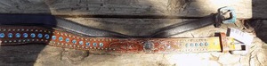 lot 160 image: 2 western belts 36 waist