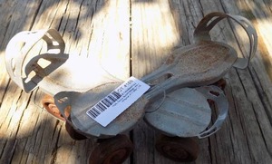 lot 168 image: Pair of Vintage metal roller skates