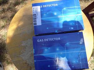 lot 198 image: NIB gas detectors x 2