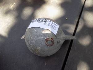 lot 201 image: 10 pound down rigger weight