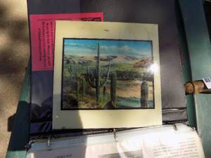 lot 222 image: Together we stand tile art by Douglas Andrews