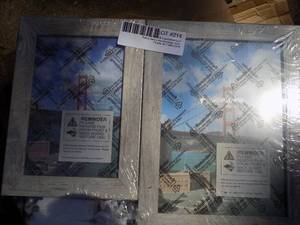 lot 214 image: New frames- 5x7 quantity 4, 4xx quantity 4, holders quantity 2