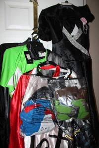 lot 52 image: Halloween costumes and dresses