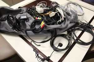 lot 175 image: Misc. cords and chargers