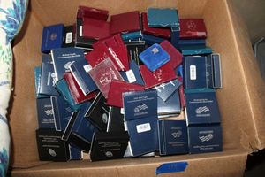 lot 113 image: Empty coin boxes