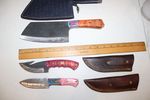 Damascus steel NEW knives (3 times the money)