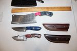 Damascus steel NEW knives (3 times the money)
