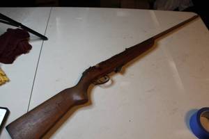 lot 49 image: 22 bolt action rifle