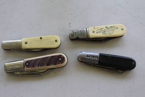 lot 36 image: Vintage Barlow pocket knives