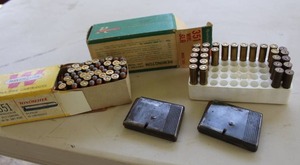 lot 73 image: 351 bullets and clips