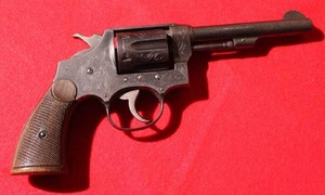 Winchester model 1924 custom engraved revolver 6 shot 32