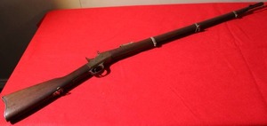 lot 19 image: Antique Remington black powder Muzzleloader rifle