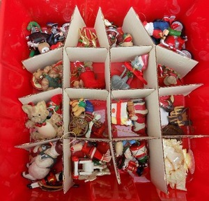lot 57 image: Several christmas ornaments