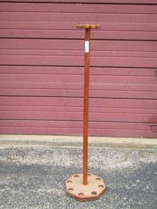 lot 10 image: Fishing pole holderstand  46 H X 12