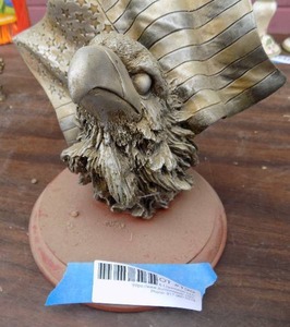 lot 130 image: Eagle sculpture Justice for All by Mark Hopkins
