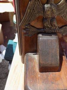 lot 199 image: Eagle book ends