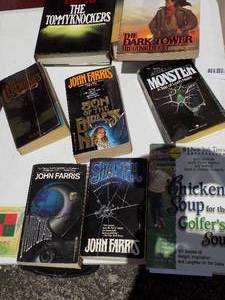 lot 205 image: Novels- John Ferris, Stephen king