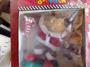 lot 216 image: Christmas 13 animated figure TAZ
