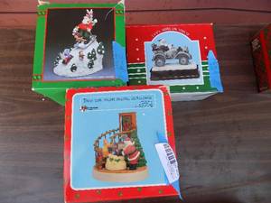 lot 224 image: SANTA - - SANTA IN CAR, SANTA SKIING, & SANTA TWAS THE NIGHT BEFORE...