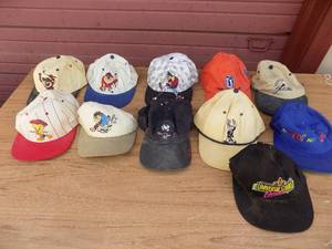 lot 252 image: BALL CAPS - TAZ, TWEET, BUGS BUNNY, MICKEY MOUSE, DISNEY  PLUS