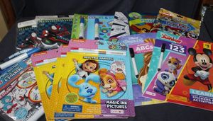 lot 95 image: Bulk lot of activity books including Nickelodeon and Disney