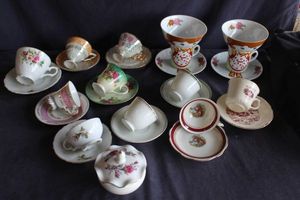 lot 131 image: Thirteen Tea Cup Sets