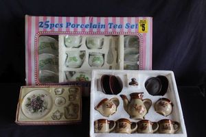 lot 132 image: Three Tea Sets in original package