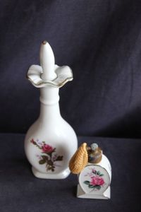 lot 136 image: Two Vintage Vanity Perfume Bottles