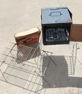 lot 152 image: Coleman Woodburning Cooking Oven
