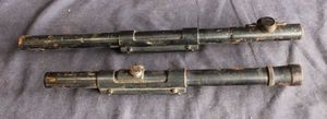 lot 155 image: Two 22 rifle scopes, weaver brand
