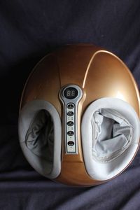 lot 171 image: Foot massager featuring air compression, heating and kneading functions