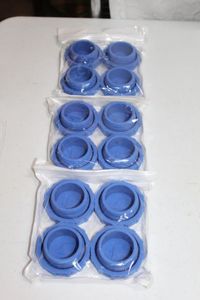 lot 286 image: Twelve lids for 5 gallon water bottles