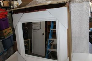 lot 200 image: Four Unused Wall Mirrors