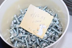 lot 234 image: Large Amount of Unused Screws
