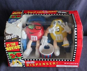 lot 25 image: Vintage M&ampMs At the Movies 3D candy dispenser