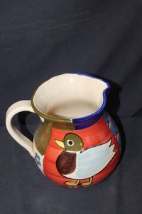 lot 365 image: Italian ceramic jug