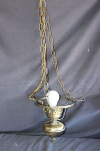 lot 437 image: Vintage Hanging Lights