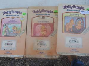 lot 34 image: Teddy Ruxpin tapes x 3
