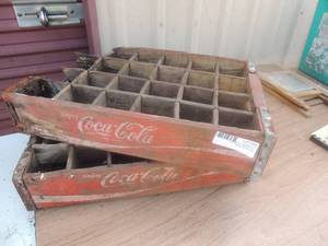 lot 53 image: Coca cola crates some damage x 2