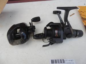 lot 187 image: ABU GARCIA  AX 2000  & AMBASSEDEUR  Proplus reels