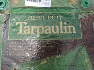 lot 243 image: HD tarp 12x20