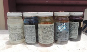 lot 247 image: Stain glass paints